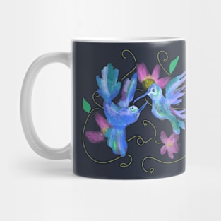 Oriental love humming bird and spices Mug